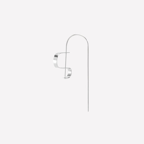 Stabile P Earring - Sterling Silver