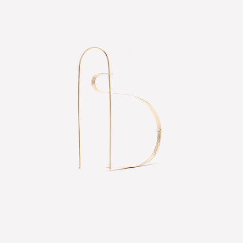 Stabile S Earring  - 18k Yellow Gold