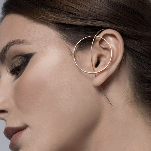 Stabile II Ear Cuff  - 18k Yellow Gold